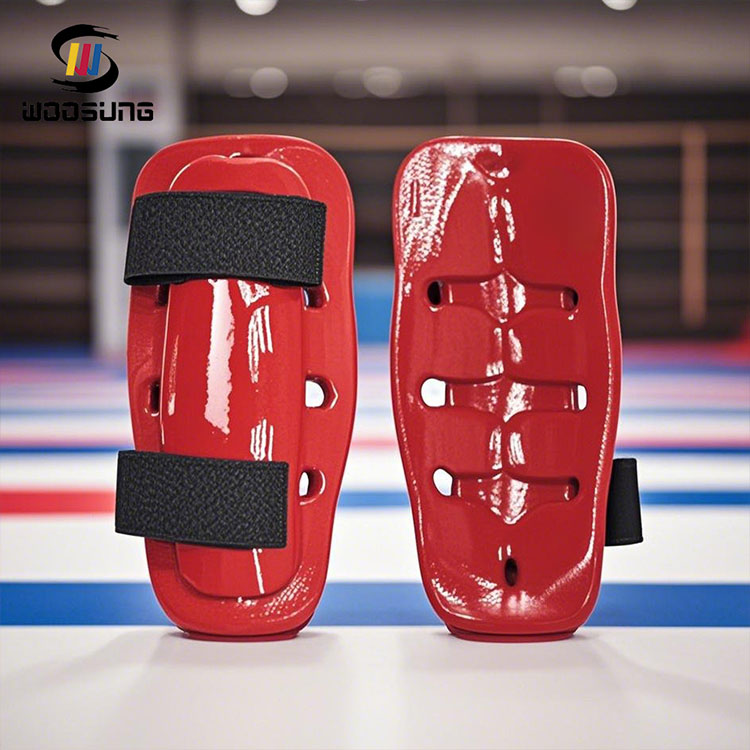 Taekwondo Dipped Shin Guard Dobbeltlag